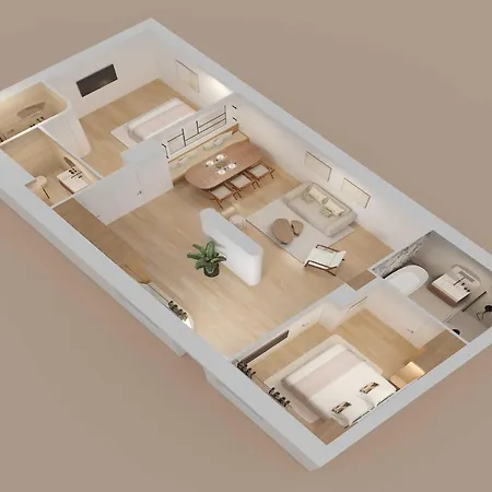 Sumptuous - 2br 6p - Center Of Appartement