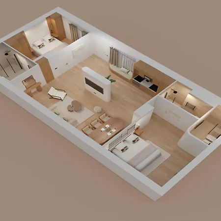 Apartmán Sumptuous - 2br 6p - Center Of Paříž